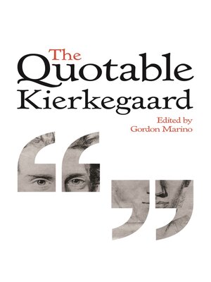 cover image of The Quotable Kierkegaard